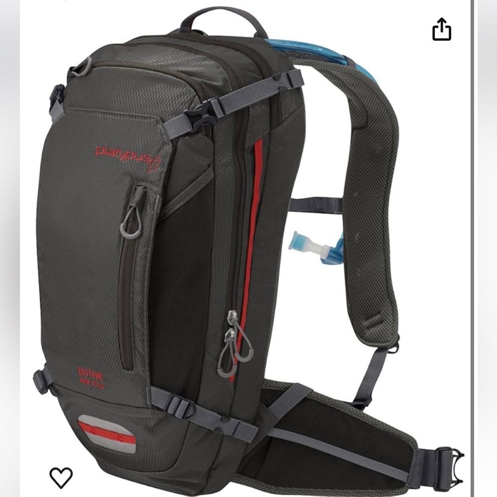 Platypus Duthie AM 10.0 - Hydration Pack Black/Grey